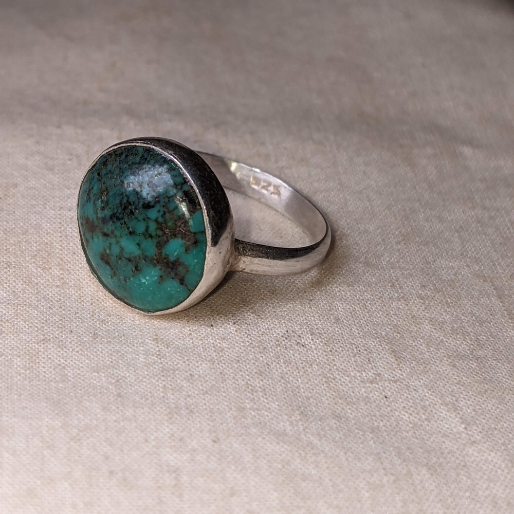 925 turquoise ring